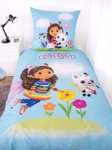Koci domek Gabi Herding Pościel dziecięca bawełniana