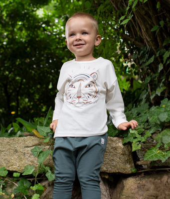 Le Tigre Pinokio Bluzka z nadrukiem - ecru