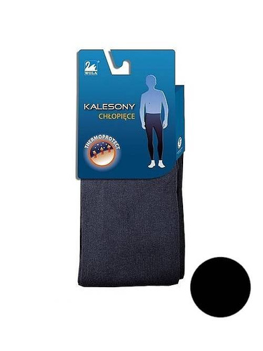 Kalesony chłopięce W28003 / W38003 gładkie - navy