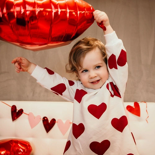 Love Eevi Sukienka z falbanką -biała