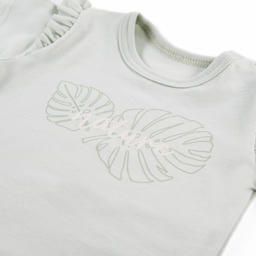 Nature Ewa Klucze Body z krótkim rękawem - zielony