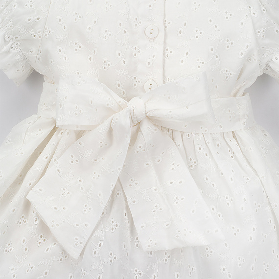 Charlotte Pinokio Sukienka, krótki rękaw - ecru