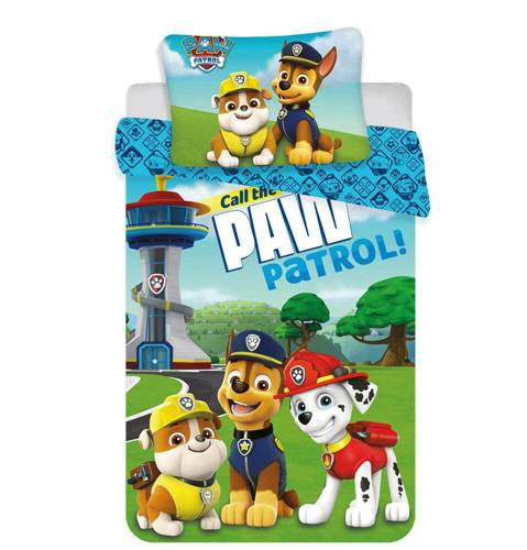 8671 Pościel bawełniana do łóżeczka Psi Patrol Jerry Fabrics