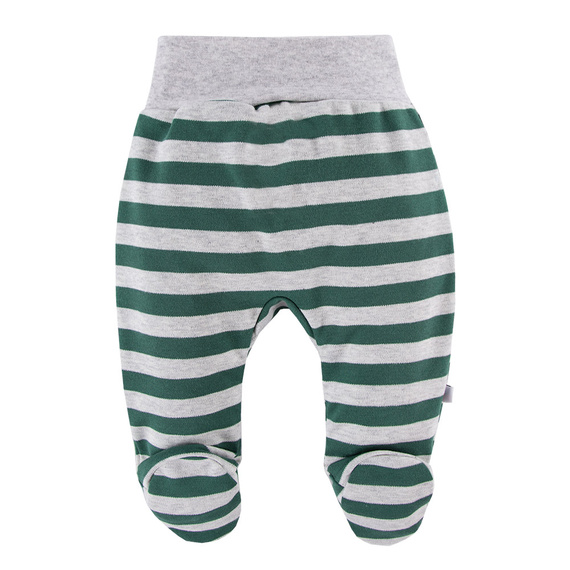 Ancymon Eevi Półśpiochy niemowlęce 2-pak - szary/zielony