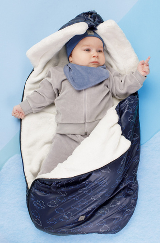 Winter Pinokio Śpiworek do fotelika - granat