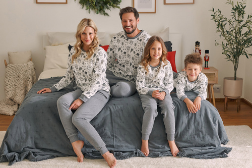 Piżama dziecięca 4548 Unisex Doctor Nap - snowman