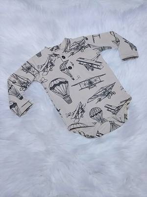 Aviator Bambarillo Body z długim rękawem beżowy