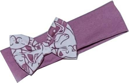 Kotki Bambarillo opaska z kokardką granatowy