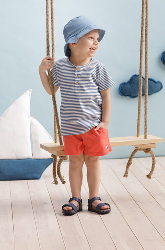 Sailor Pinokio Krótkie spodenki - czerwony