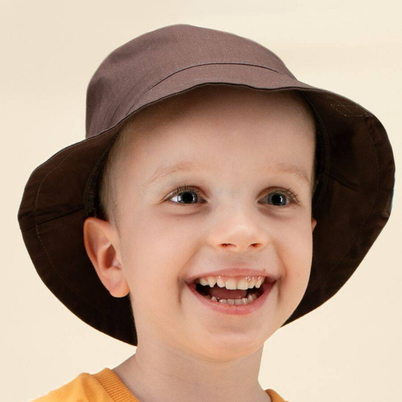 Safari Pinokio kapelusz dla chłopca - brązowy