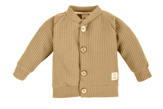 "Natural Waffel" Makoma Bluza camel