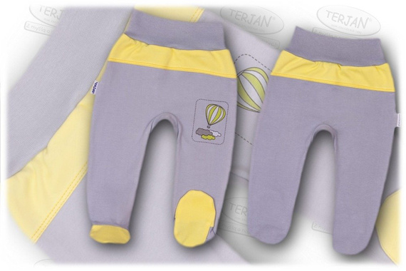 Półśpiochy bawełniany "BALONIK" niebieski