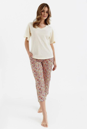 457 Piżama damska Cana waniliowy