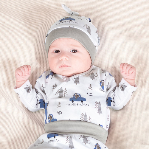 214055 Muki Nicol Czapeczka niemowlęca