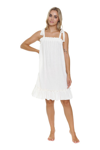 5309 Koszula Nocna lniana Doctor Nap - natural