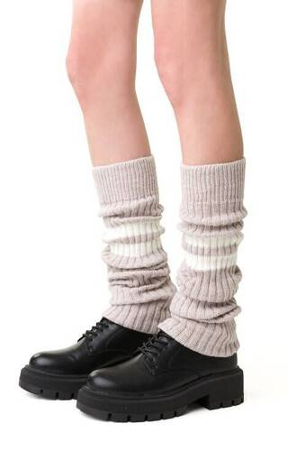 Art.068 Paski Getry wełniane Steven - beżowy