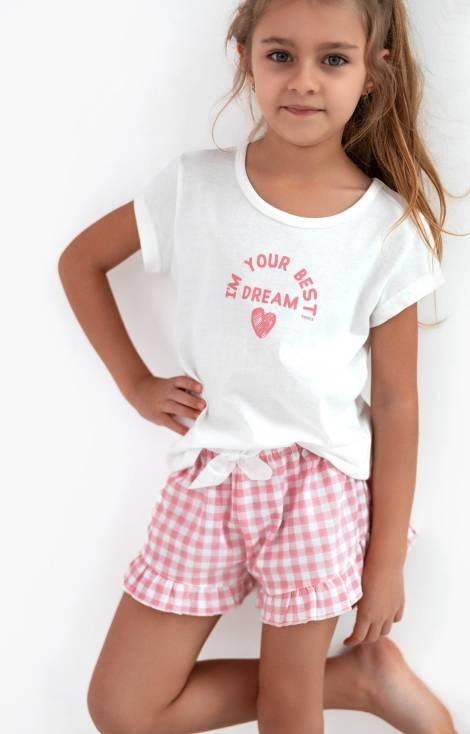 Keyla Kids Sensis Piżama dziecięca - perłowy