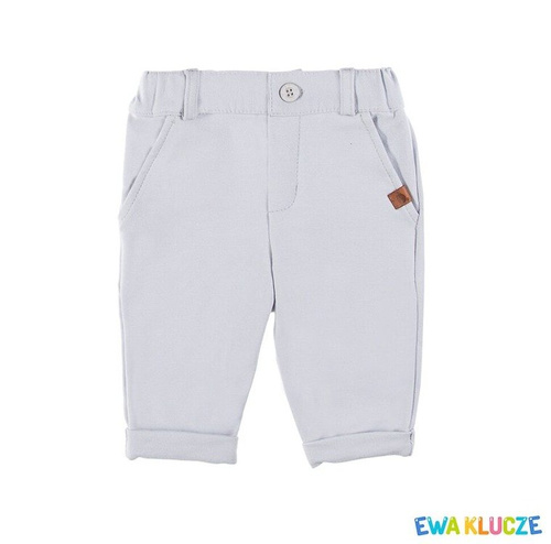Spodnie chłopięce CEREMONY Ewa Klucze szare