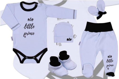 Wyprawka niemowlęca "Little Prince" Terjan - biały