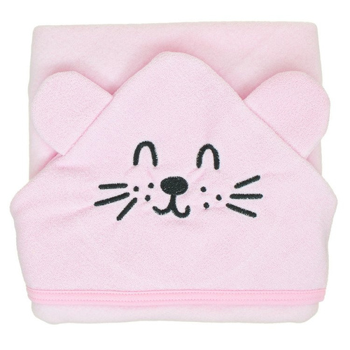 Niemowlęce okrycie kąpielowe foczka Martex szare