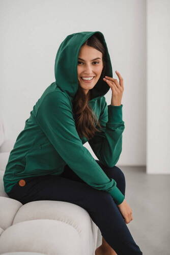 Milk Please Milk&Love bluza do karmienia butelkowa zieleń