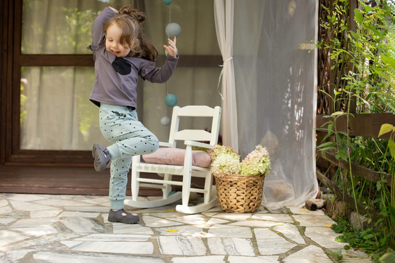 Tres Bien Pinokio Pumpy w groszki - mięta druk