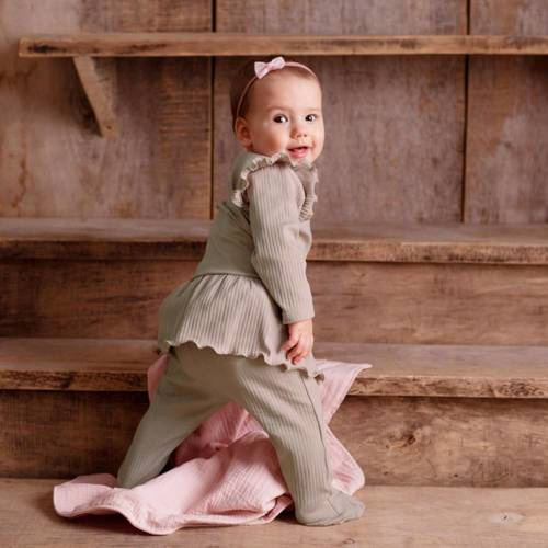 Basic Koala Bluzka z długim rękawem - beżowa