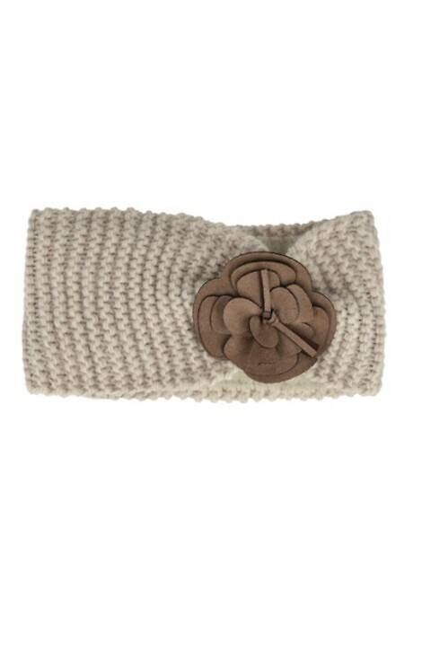 48-388 Opaska dziecięca AJS beżowy