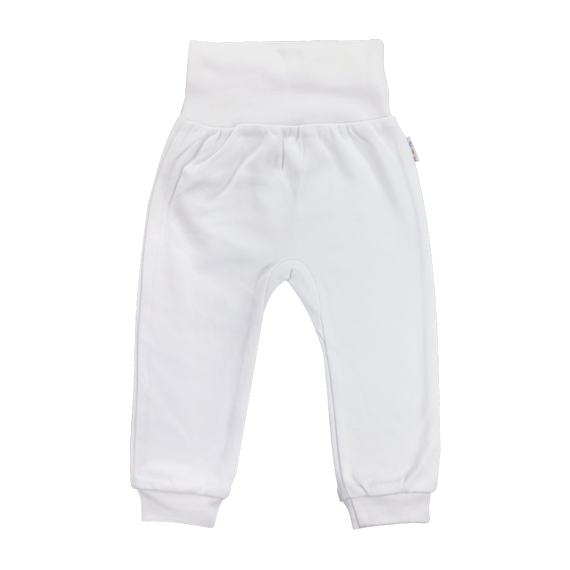 SPB002 Basic Mamatti Spodnie niemowlęce - biały