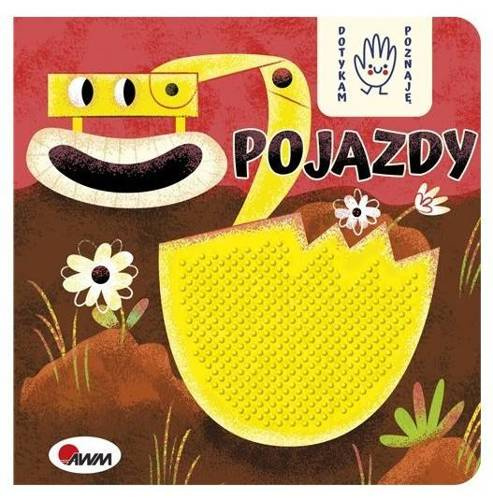 MO422-6 "Dotykam, poznaję - pojazdy" Książka sensoryczna Awm Wydawnictwo