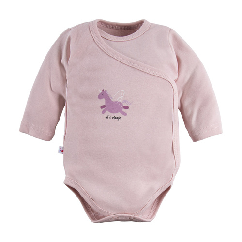 Animals Eevi Body rozpinane - różowy