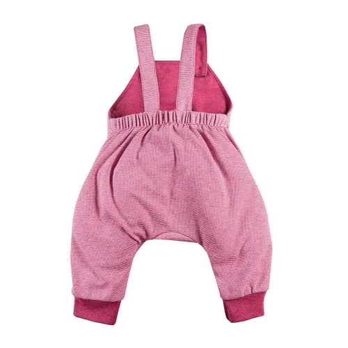 UNIQUE Ewa Klucze Ogrodniczki niemowlęce - bordo