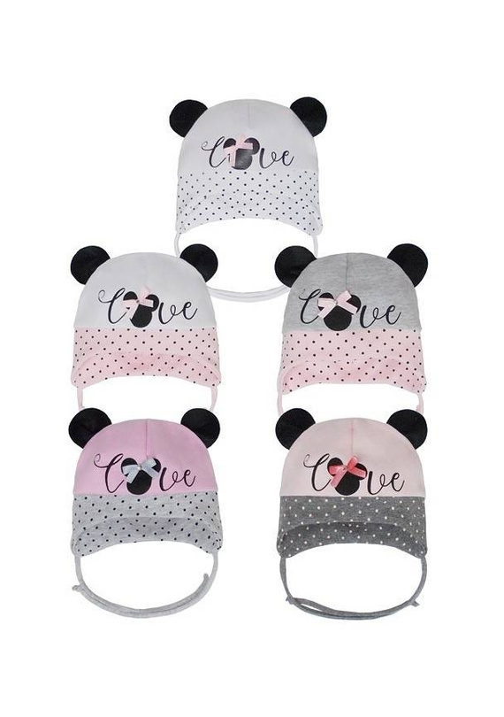 44-002 Czapka dziecięca AJS mix-kolor