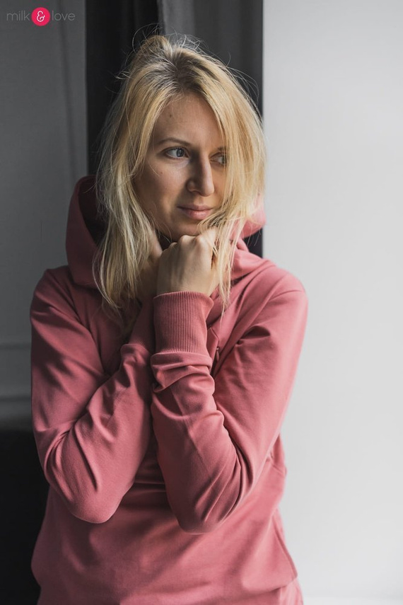 Milk Please Milk&Love bluza do karmienia dusty cedar