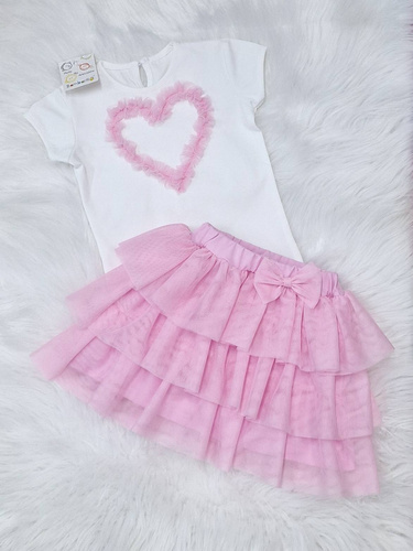 Mia Spódniczka tiulowa Bambarillo różowy