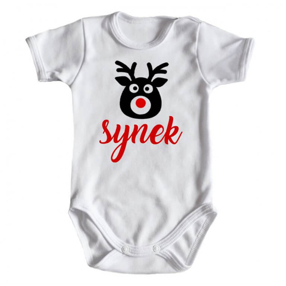 "MAMA TATA SYN RENIFERY" Moocha zestaw koszulek świątecznych