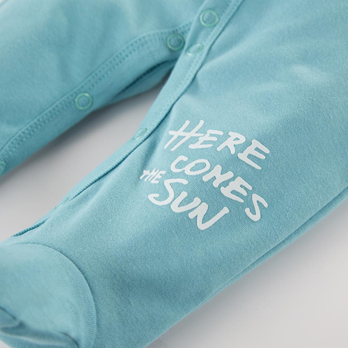 Sahara Eevi Pajac ze stópkami - niebieski