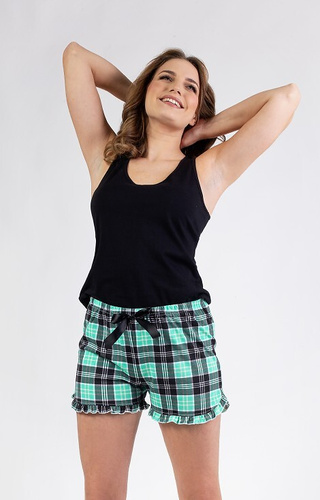 695 Piżama Damska Regina - czarna