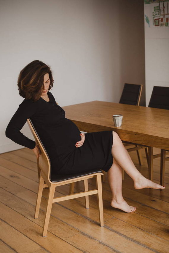 Tummy Bluzka ciążowa i do karmienia Milk&Love czarny