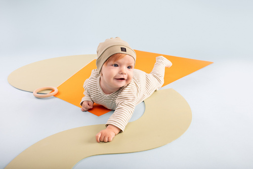 Olivier Pinokio Czapka niemowlęca - zielony