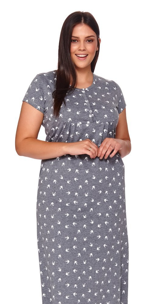 Koszula Nocna 4119 Doctor Nap - dark grey