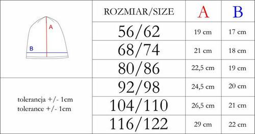 211268 Toys Nicol Czapka dziecięca