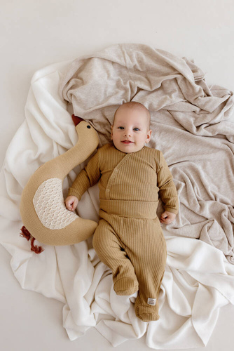 "Natural Stone" Makoma Półśpioch niemowlęcy camel 