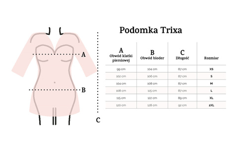 Trixa Podomka damska DKaren - czarny