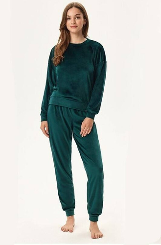 41892 Fain Piżama Damska Henderson - zielony