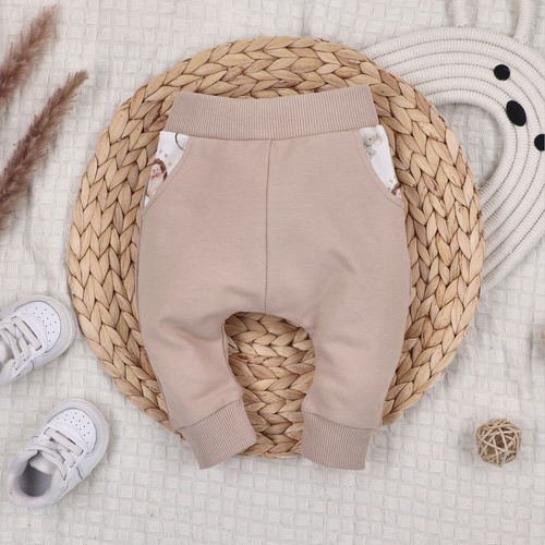 ABN-5592 Circus Dziecięce spodnie dresowe Nini – 100% bawełna organiczna, miękkie i bezpieczne