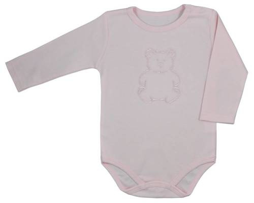 Mis Koala Body z długim rękawem - jasny róż