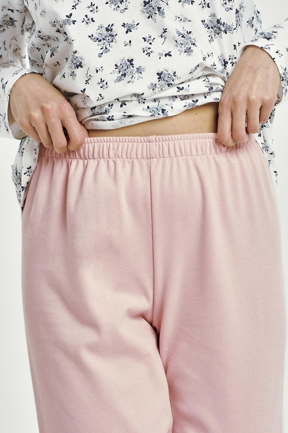 Martina 3451 Piżama damska Taro biała 100% bawełna klasyczna