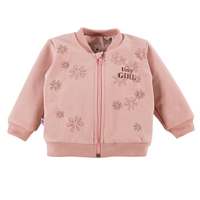 Daisy Eevi Bluza dziewczęca rozpinana - jasny róż
