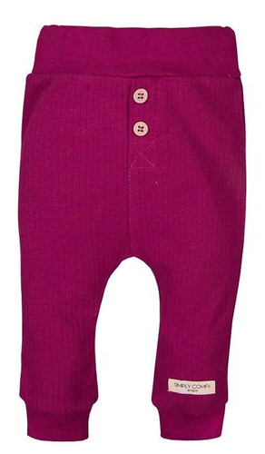 Legginsy bawełniane z guzikami "SIMPLY COMFY" Ewa Klucze - szary melanż 